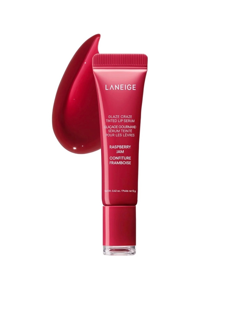 LANEIGE Glaze Craze Tinted Lip Serum - Raspberry Jam